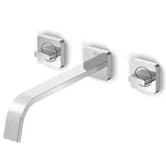 Roca - Misturador Lavatório Parede embutir com Válvula Virtus Cromado