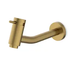 Celite - Torneira para Lavatório de Parede Gold Matte