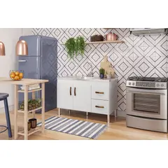 Mgm - Balcão Cozinha Karson 1,14 Mt Branco