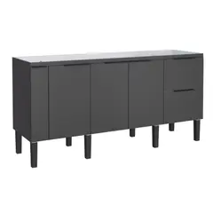 undefined - Gabinete para Cozinha Cisne 174cm Preto Cozimax
