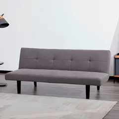 Just Home Collection - Sofa Cama 3 Lugares Sammy Cinza 170X81X68Cm