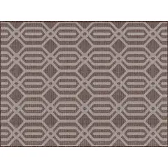 undefined - Tapete Eco-Nature Trancado 100x150cm Marrom Textil J.Serrano