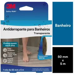undefined - Fita Antiderrapante para Banheiros Safety Walk 5m 3M
