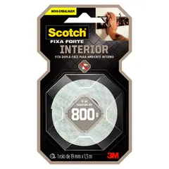 3M Scotch - Fixa Forte 113 Rolo 19Mmx1.5M 3M