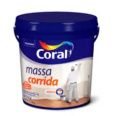 Coral - Massa Corrida Gl Plas 5,7Kg