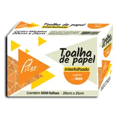 Pilar - Interfolha Luxo 20x21cm com 1000 Unidades