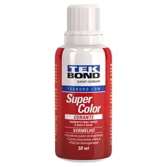 Tekbond - Corante Liquido Vermelho 50ml