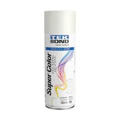 Tekbond - Tinta Spray Branco Fosco Uso Geral 350ml/250g