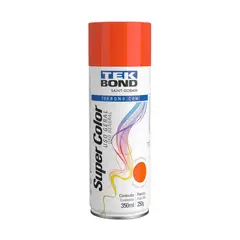 Tekbond - Tinta Spray Laranja Uso Geral 350ml/250g