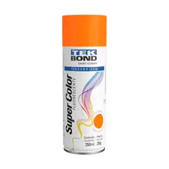 Tekbond - Tinta Spray Laranja Fluorescente 350ml/250g