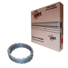 Calhaforte - Rolo Protetor Perimetral Galvanizado. 45 Cm 5 Mt,calhaforte