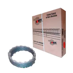 Calhaforte - Rolo Protetor Perimetral Galvanizado, 30 Cm 5 Mt,calhaforte