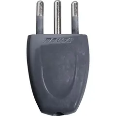 SCHNEIDER ELECTRIC - Enchufe macho volante 2p+t 10 A Negro