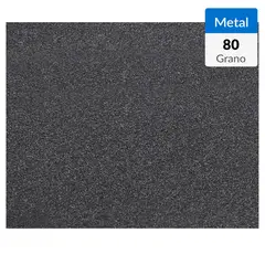 NORTON - Lija para Fierros y Metales N°80