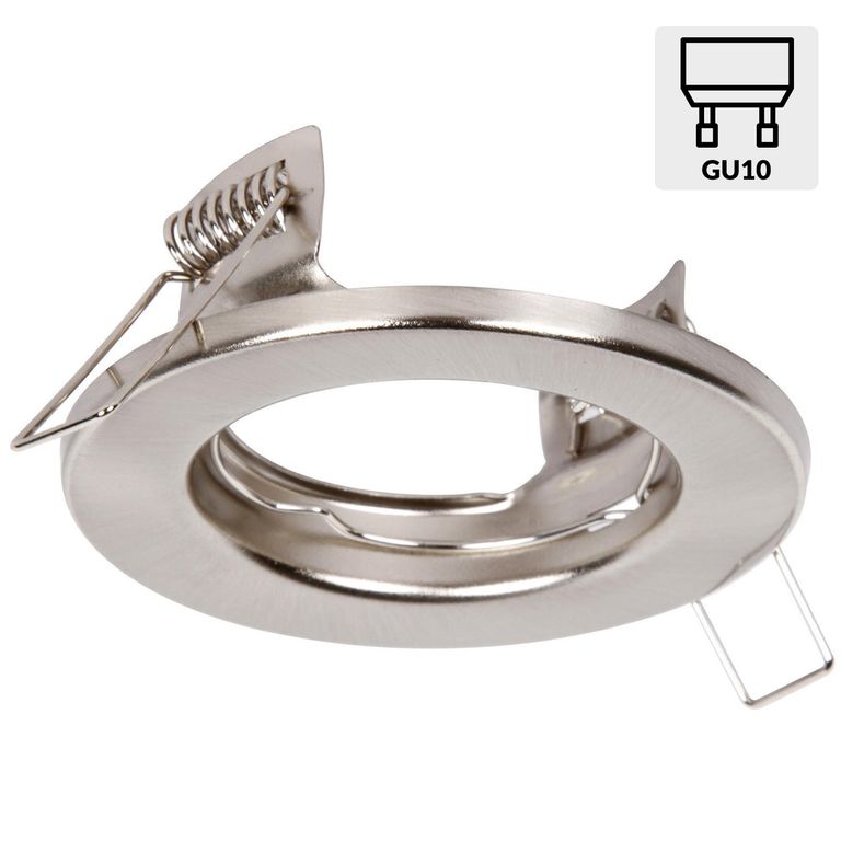 Foco fijo 50 W. Niquel