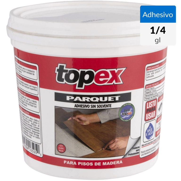 Adhesivo para Parquet Piso Superficie Flexible 1 kg