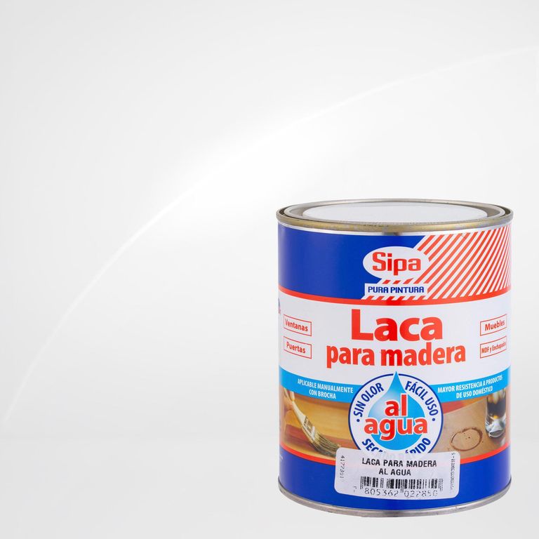 SIPA - Laca para Madera Brillante 0.8 l Incoloro | Ofertitas