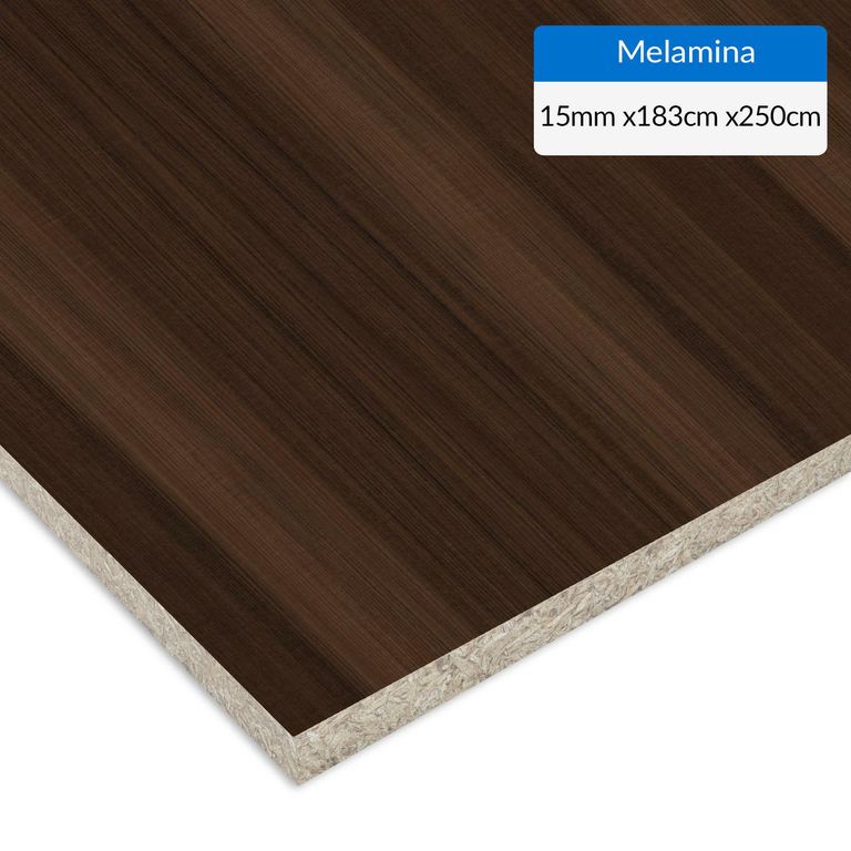 Melamina Coigue Chocolate 15 mm 183x250 cm