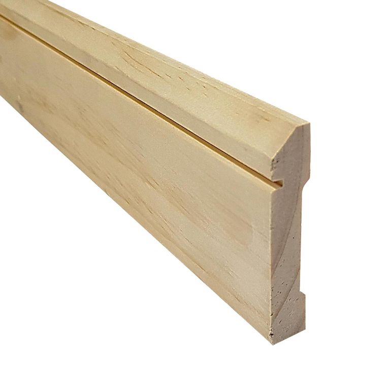 Guardapolvo Pino Finger Natural 13 mm 6.8x300 cm