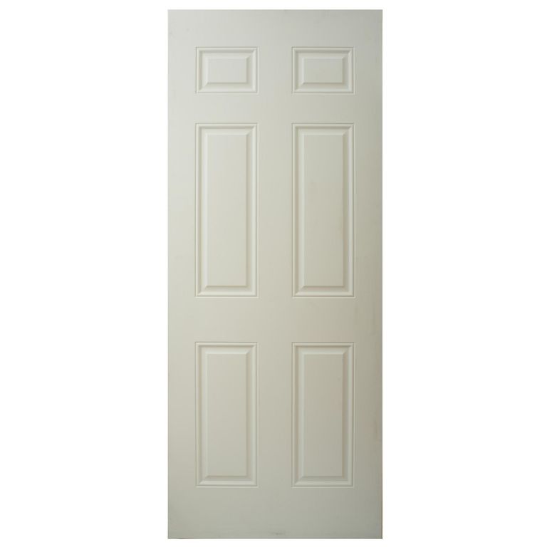 Puerta Bostonian Acero C/6 Paneles Blanco
