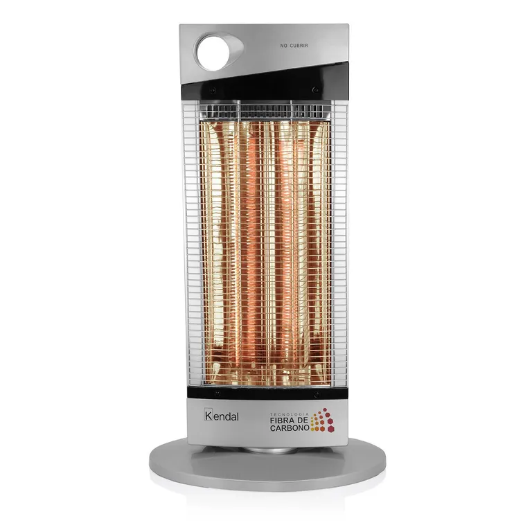 Estufa de Carbono Eléctrica 1000 W Radiación NSB-120K5 Gris
