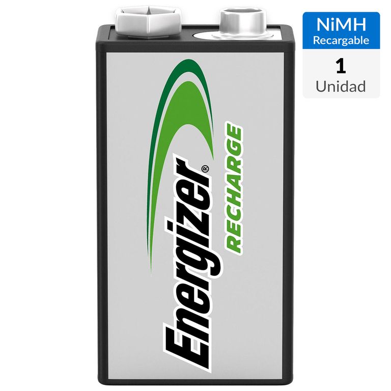 Batería recargable 9V