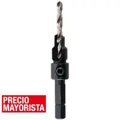 BAUKER - Broca avellanadora centradora 3,6x120 mm