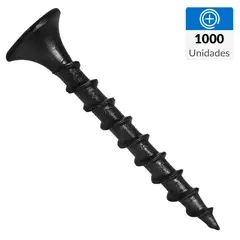 MAMUT - Tornillo Autoperforante Cabeza Phillips Yeso-Cartón 1-1/4 " 6 mm 1000 Unidades