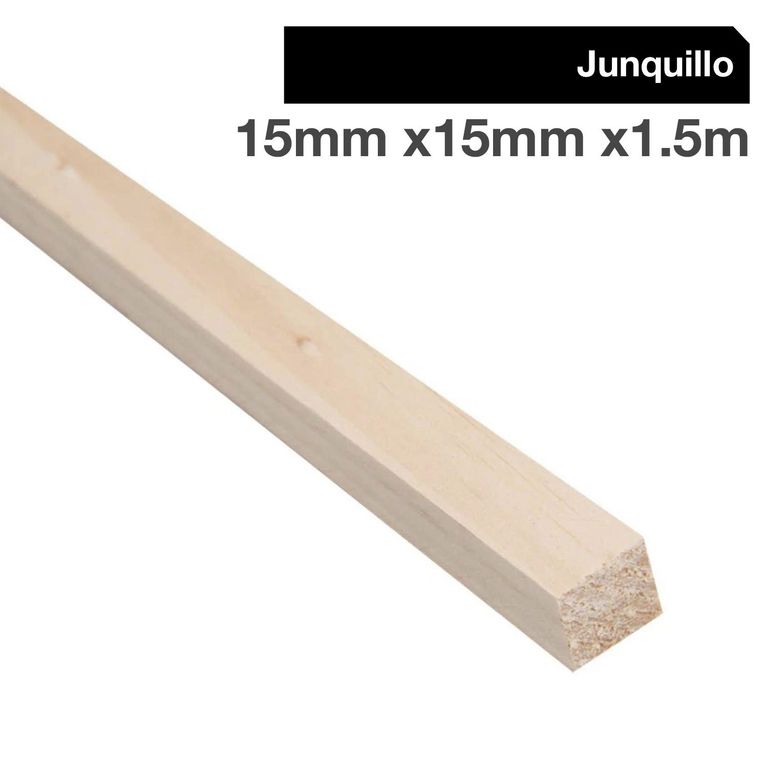 Junquillo Pino Finger Natural 15 mm 1.5x150 cm