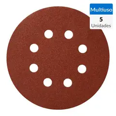DEWALT - Set de discos de lija grano 80 5 unidades