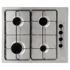 URSUS TROTTER - Encimera Gas 4 Platos Silver G4 GN