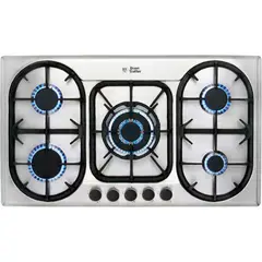 URSUS TROTTER - Encimera Gas 5 Platos Silver GT5 GL