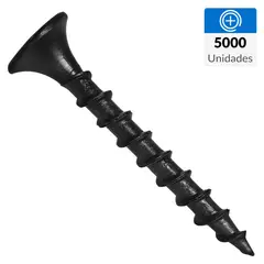 FIXSER - Tornillo Autoperforante Yeso-Cartón 1 " 6 mm 500 unidad(es)