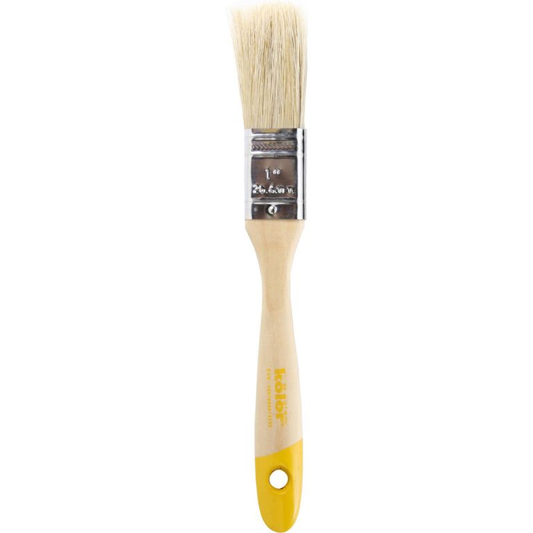 Brocha Para Barniz Cerda 1 Pulgada Mango 22 Cm