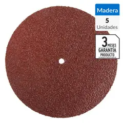 SIA - Disco lija 6"x3/16" 5 unidades