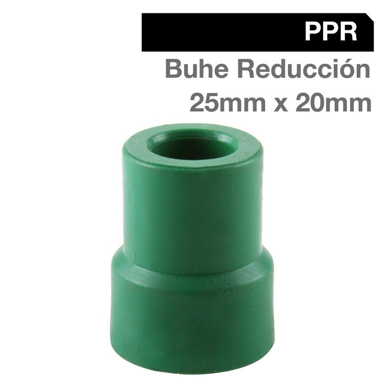 Buje Reduccion PPR Fusion 25mm x 20mm 1u
