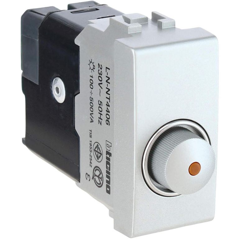 BTICINO - Dimmer Modular para carga 60 a 500W Tech | Ofertitas