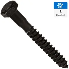 FIXSER - Tornillo Tirafondo Madera 3-1/2 " 3/8 " 1 unidad(es)