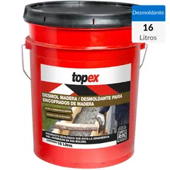 TOPEX - Tineta 16 litros Desmoldante Desmol madera