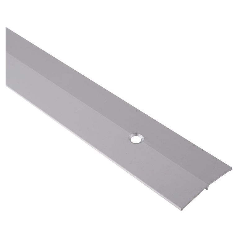 Cubrejunta 1 m plateado
