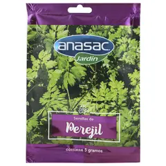 ANASAC - Semilla Perejil 5 gr Sachet