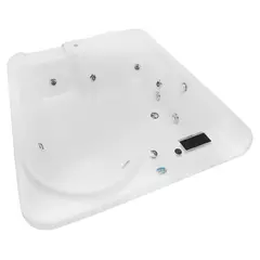 NORGLAS - Tina 183cm x 152cm hidromasaje Andros 8 jets derecha