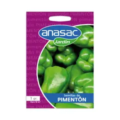 ANASAC - Semilla Hortaliza Pimentón 1 gr Sachet