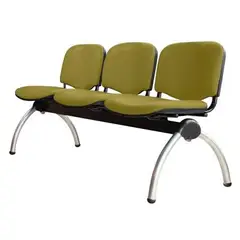 BASFLEX - Banqueta 3 Asientos Visita Iso Gris