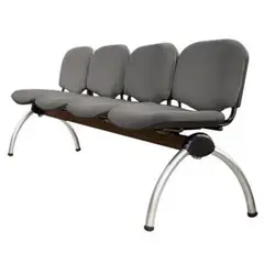 BASFLEX - Silla Visita Iso4 78x200x64 cm Gris