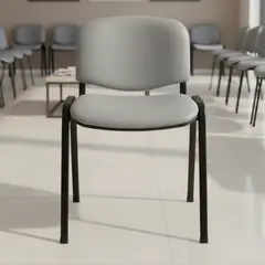 BASFLEX - Silla Visita Gris