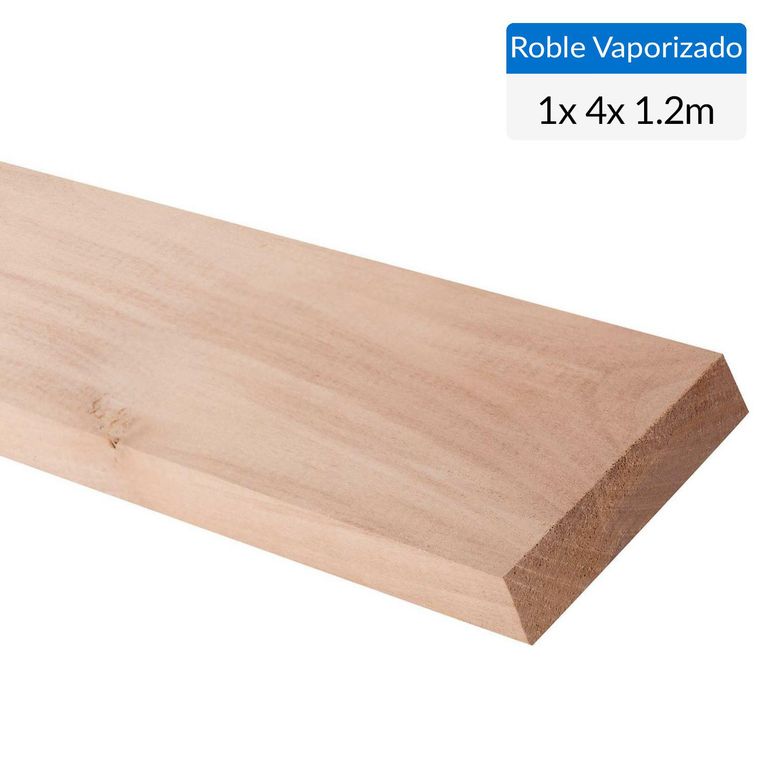 Roble Vaporizado 1x4 x 1,2 m