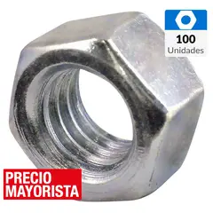 MAMUT - Tuerca Hexagonal NC G2 3/8 ZBR 100 unidades