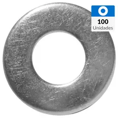 MAMUT - Golilla Plana Calibrada 1/4" 100 unidades ZBR