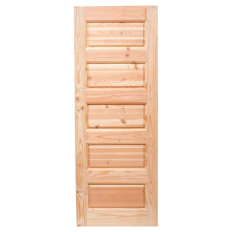 Puerta Pino Oregón 5 Paneles